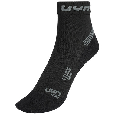 Socken UYN RUN VELOCE Schwarz/Grau 0